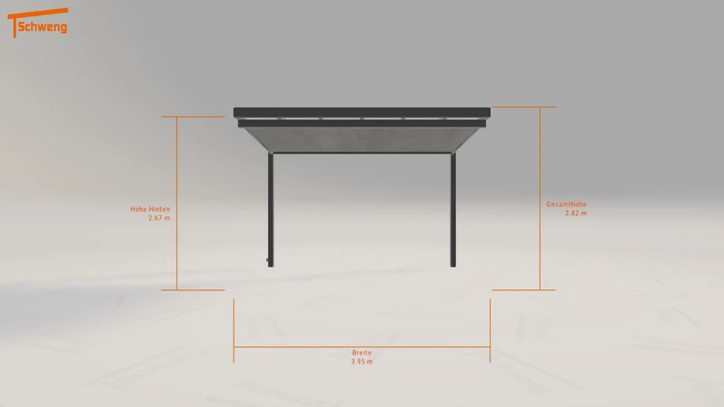 #DE Schweng Terrassenüberdachung S400 (ID ygzxp7)