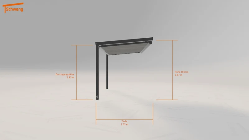 #DE Schweng Terrassenüberdachung S400 (ID ygzxp7)
