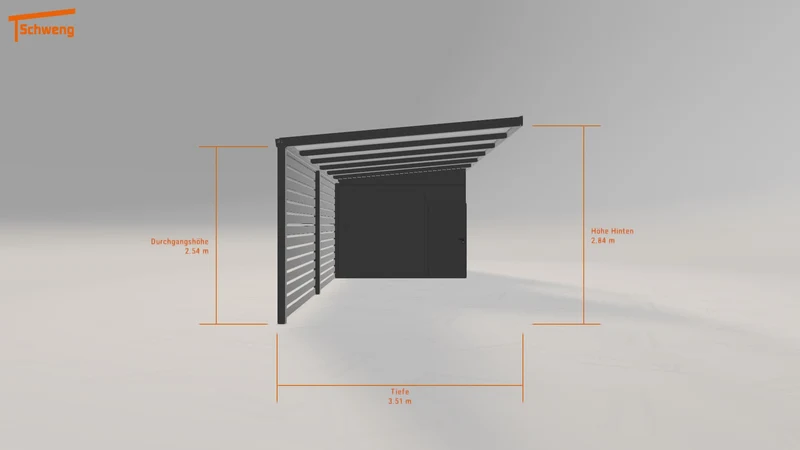 #DE Schweng Pultdachcarport S350 (ID n5v2bg) #MTG
