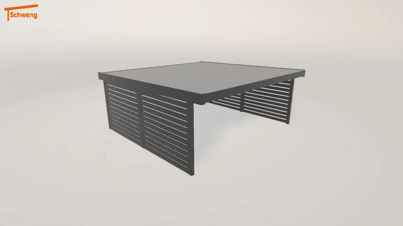 #DE Schweng Flachdachcarport C600+ (ID k2dp8j) #MTG