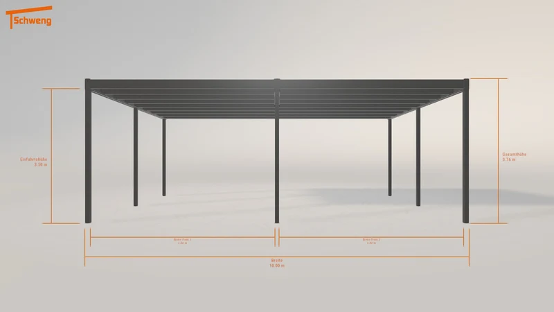 #DE Schweng Flachdachcarport C600+ (ID rjx8qm) #MTG