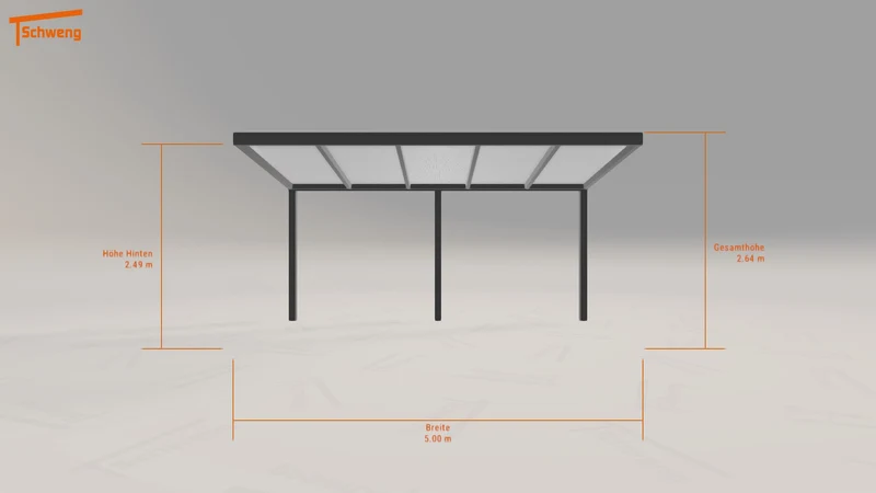 #DE Schweng Terrassenüberdachung S350 (ID pb57k3)