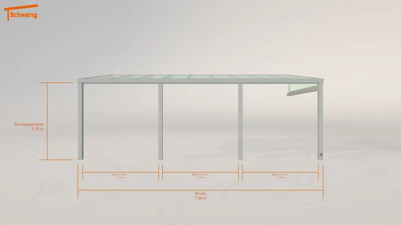 #DE Schweng Pultdachcarport S350 (ID zb9275) #MTG