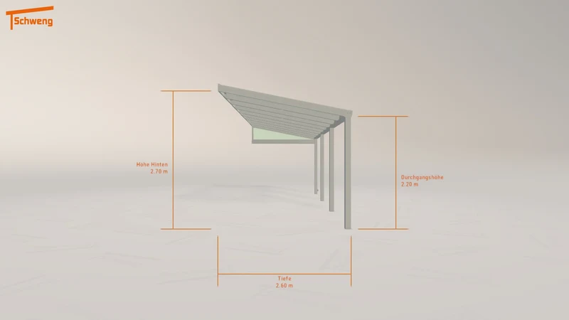 #DE Schweng Pultdachcarport S350 (ID zb9275) #MTG