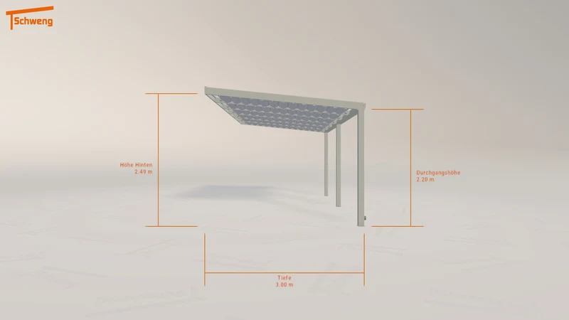 #DE Schweng Terrassenüberdachung S350 (ID dvm4gy)