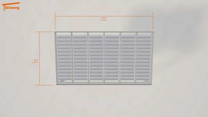 #DE Schweng Terrassenüberdachung S350 (ID dvm4gy)