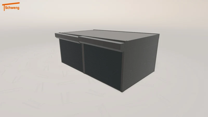 #AT Schweng Flachdachcarport C600 (ID pbvbz4) #MTG