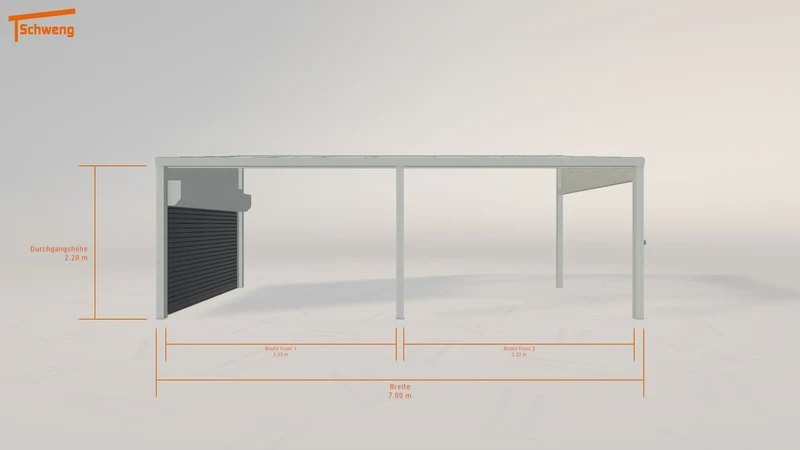 #DE Schweng Pultdachcarport S350 (ID 5m7mpp) #MTG