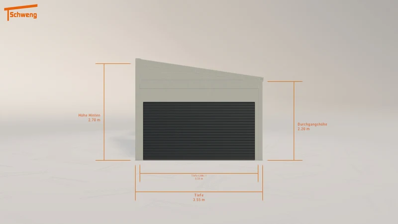 #DE Schweng Pultdachcarport S350 (ID 5m7mpp) #MTG