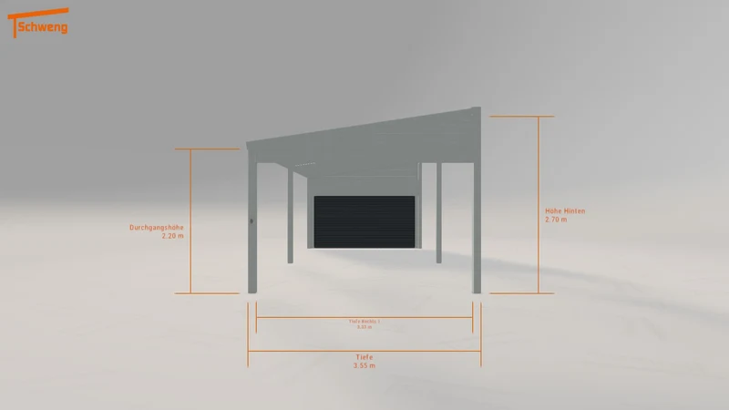 #DE Schweng Pultdachcarport S350 (ID 5m7mpp) #MTG