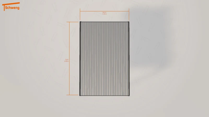 #DE Schweng Flachdachcarport C600+ (ID v4gwp3) #MTG