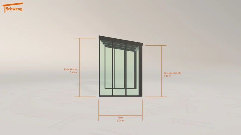 #DE Schweng Terrassenüberdachung S350 (ID pb57gv)