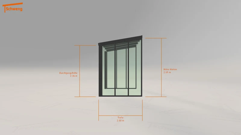 #DE Schweng Terrassenüberdachung S350 (ID pb57gv)