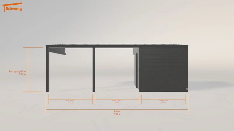 #DE Schweng Pultdachcarport S350 (ID mjv4xr) #MTG