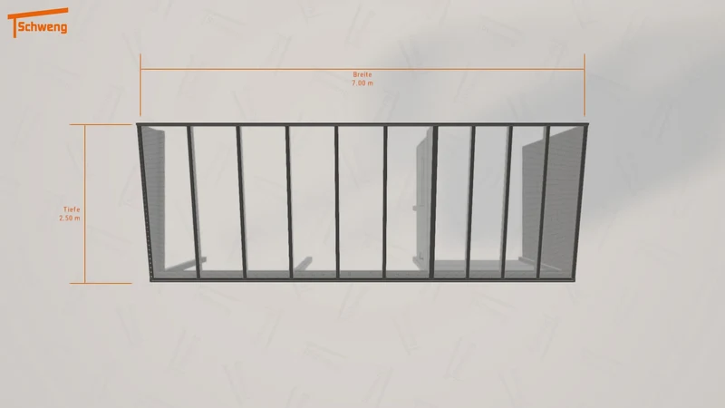 #DE Schweng Pultdachcarport S350 (ID mjv4xr) #MTG