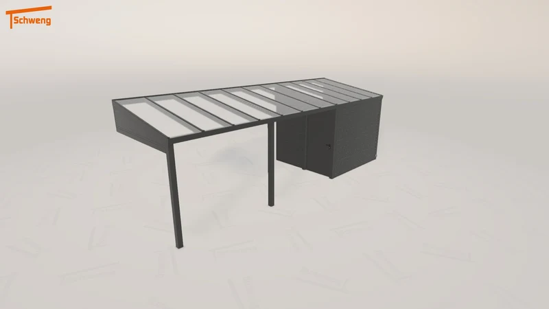 #DE Schweng Pultdachcarport S350 (ID x7zvg9) #MTG