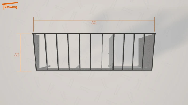 #DE Schweng Pultdachcarport S350 (ID x7zvg9) #MTG