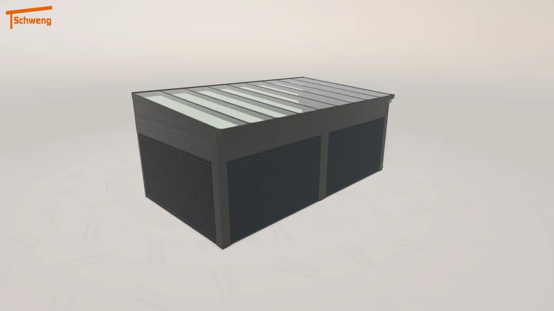 #DE Schweng Pultdachcarport S400 (ID 2q9dyb)