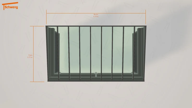 #DE Schweng Pultdachcarport S400 (ID 2q9dyb)
