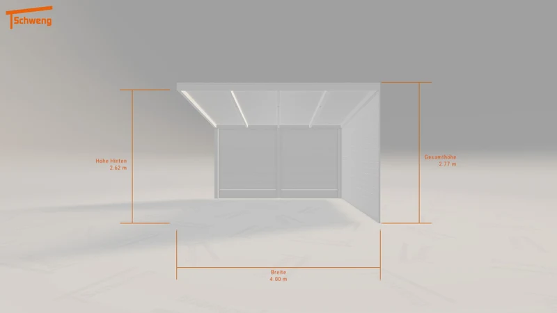 #AT Schweng Pultdachcarport S400 (ID ygzmqr)