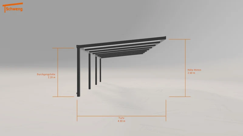 #DE Schweng Terrassenüberdachung S400 (ID dvdmv7)