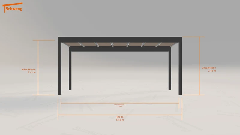 #DE Schweng Terrassenüberdachung S400 (ID pbv5x7)