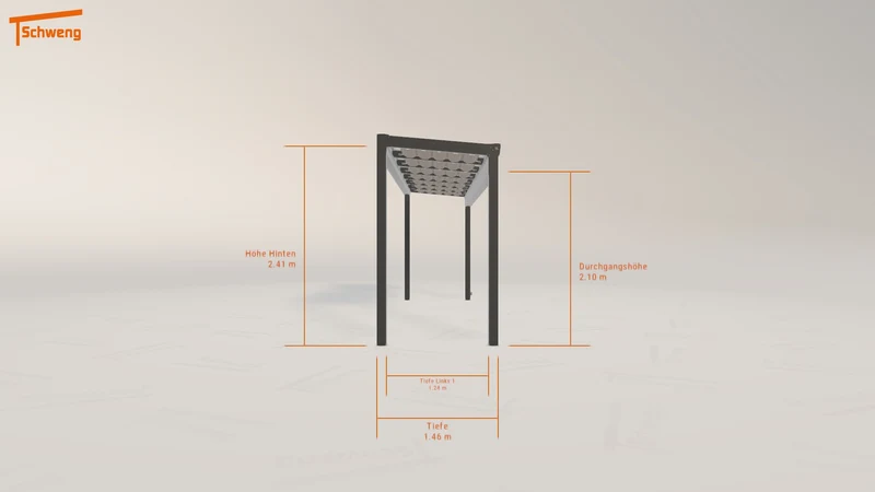 #DE Schweng Terrassenüberdachung S400 (ID pbv5x7)