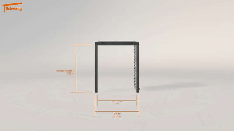 #DE Schweng Terrassenüberdachung S350 (ID v42zyy)