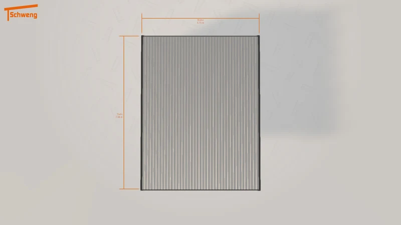 #DE Schweng Flachdachcarport C600+ (ID n5vqk3) #MTG