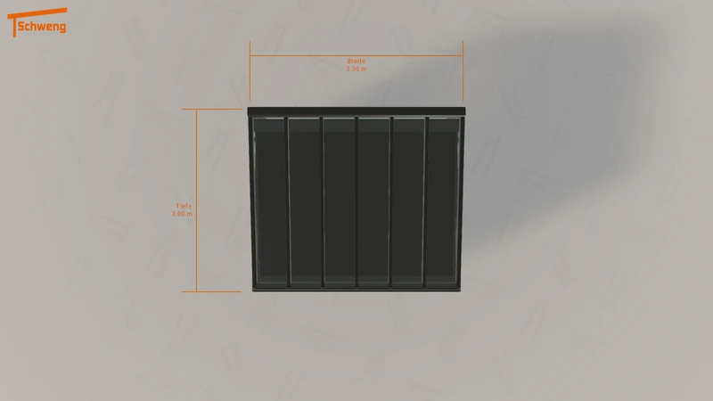 #DE Schweng Terrassenüberdachung S400 (ID zb97rz)