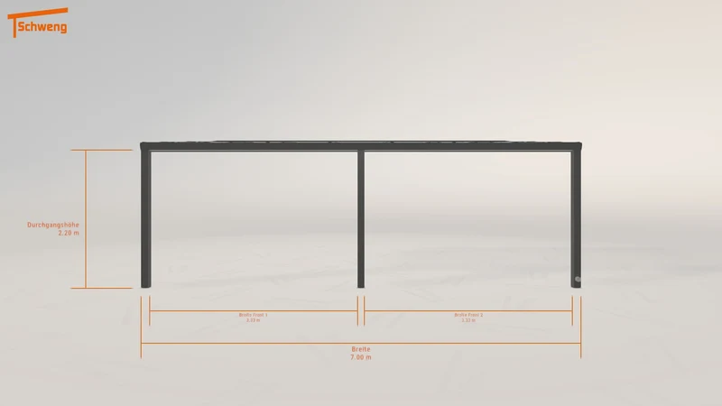 #AT Schweng Terrassenüberdachung S350 (ID qd7kpz)