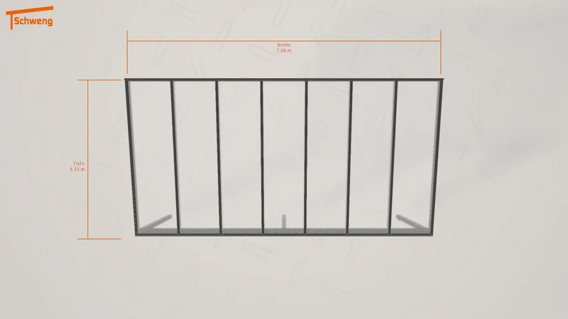 #AT Schweng Terrassenüberdachung S350 (ID qd7kpz)
