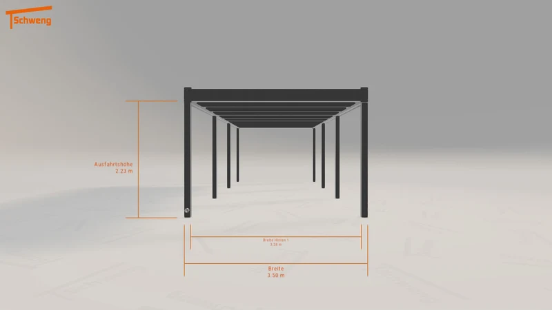 #DE Schweng Flachdachcarport C600 (ID mjkxb4) #MTG
