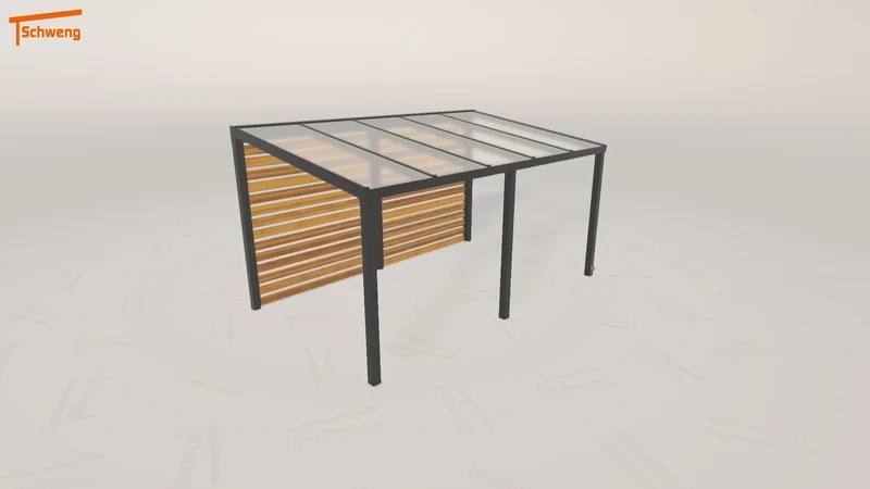 #DE Schweng Pultdachcarport S350 (ID w3mk93)