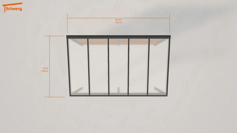 #DE Schweng Pultdachcarport S350 (ID w3mk93)