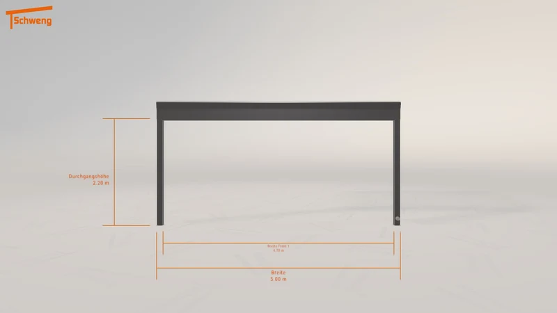 #DE Schweng Terrassenüberdachung S400 (ID 773kzz)