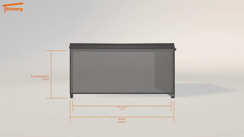 #DE Schweng Terrassenüberdachung S400 (ID 85zgkw)