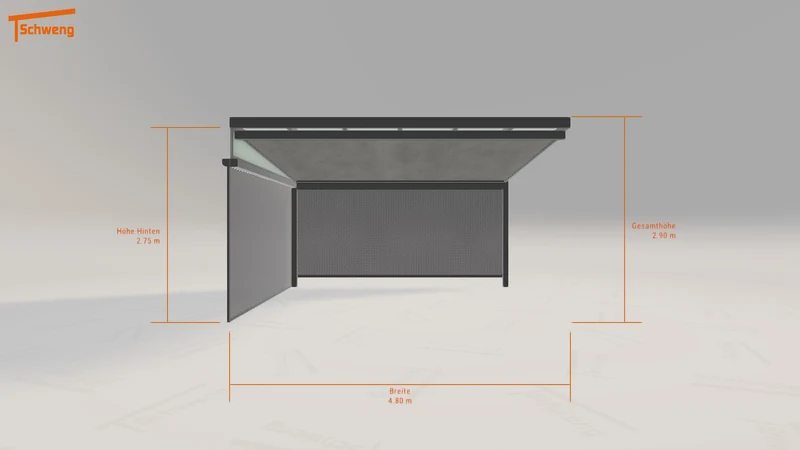 #DE Schweng Terrassenüberdachung S400 (ID 85zgkw)