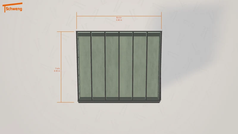 #DE Schweng Terrassenüberdachung S400 (ID 85zgkw)
