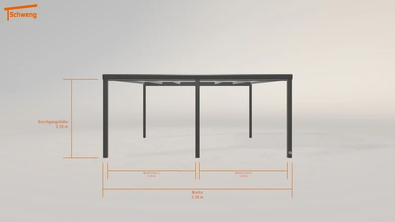 #DE Schweng Pultdachcarport S400 (ID 33yr8z) #MTG
