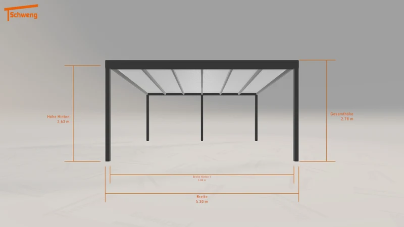 #DE Schweng Pultdachcarport S400 (ID 33yr8z) #MTG