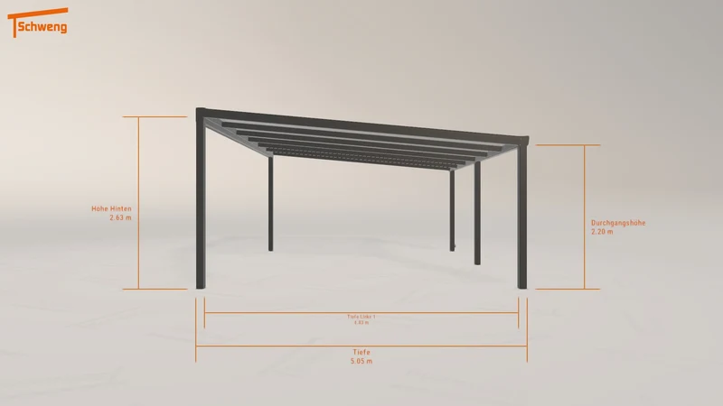 #DE Schweng Pultdachcarport S400 (ID 33yr8z) #MTG