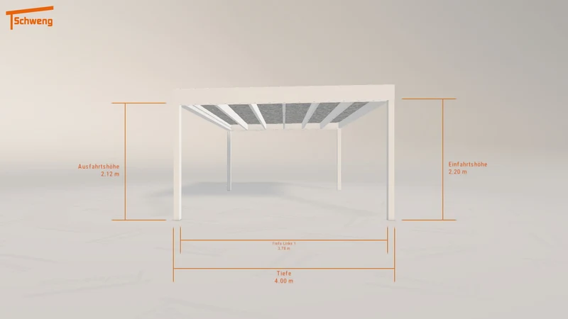 #DE Schweng Flachdachcarport C600+ (ID 9w4bw3) #MTG