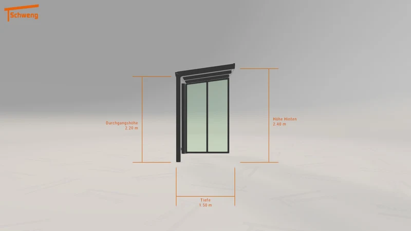 #DE Schweng Terrassenüberdachung S350 (ID bkdv3v)