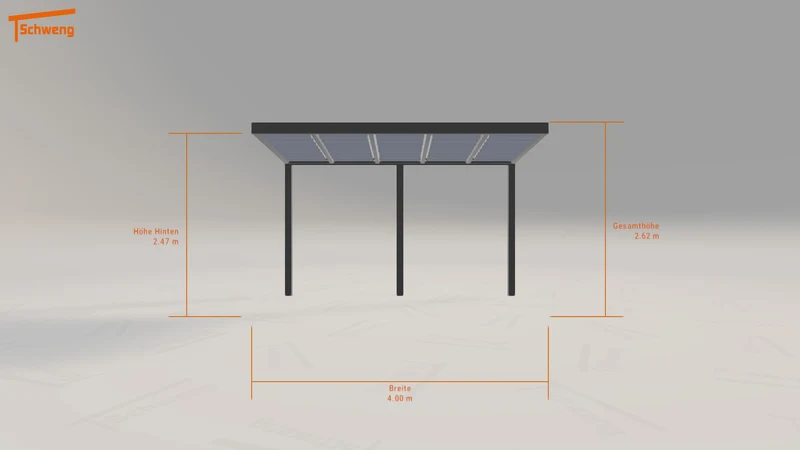 #DE Schweng Terrassenüberdachung S350 (ID jjmbxm)