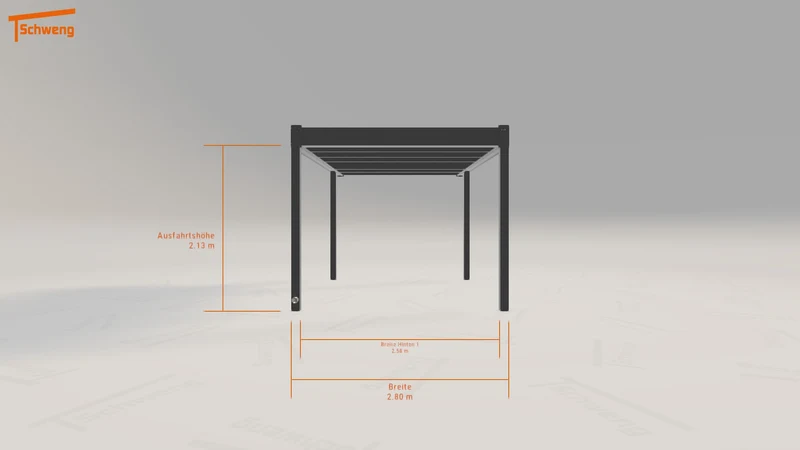 #DE Schweng Flachdachcarport C600+ (ID dvmxvq) #MTG