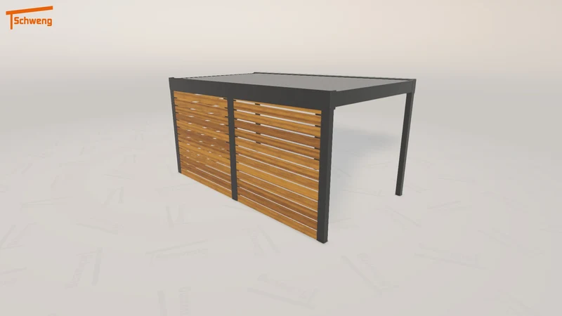 #AT Schweng Flachdachcarport C600 (ID zb92z5) #MTG