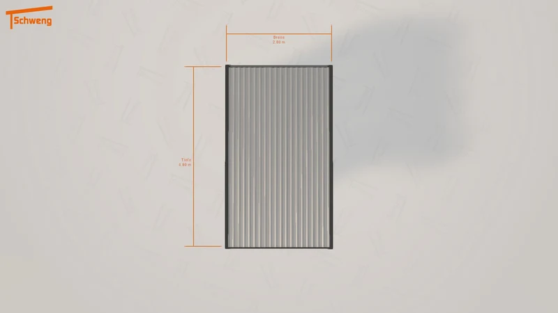 #AT Schweng Flachdachcarport C600 (ID zb92z5) #MTG