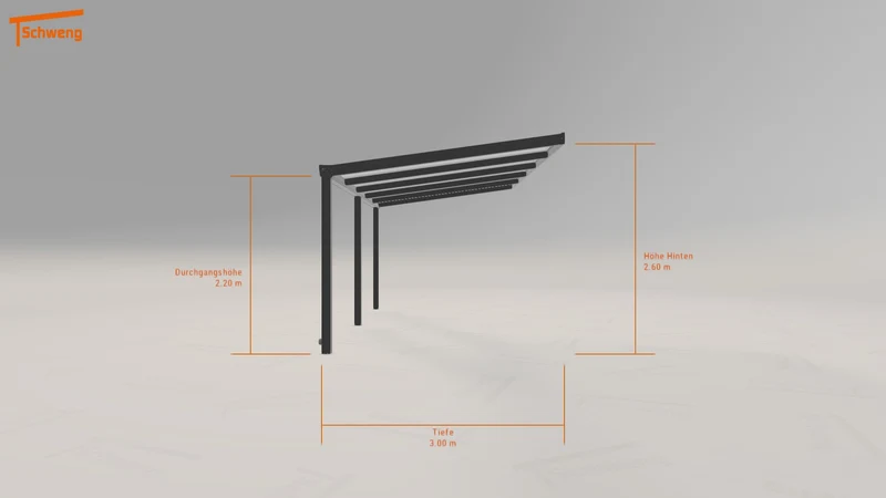 #DE Schweng Terrassenüberdachung S400 (ID 2q4ywj)