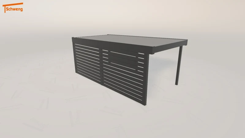 #DE Schweng Flachdachcarport C600+ (ID w3j3z3) #MTG